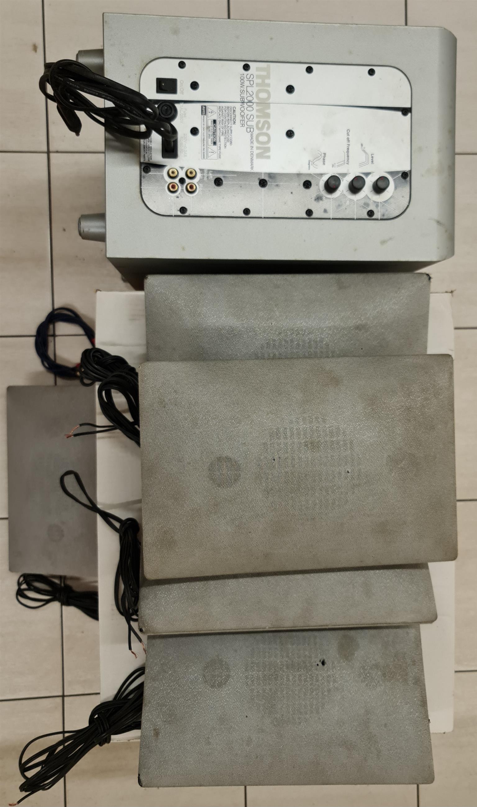 Thomson SPL2000 5.1 Surround Sound Speaker Set 2nd