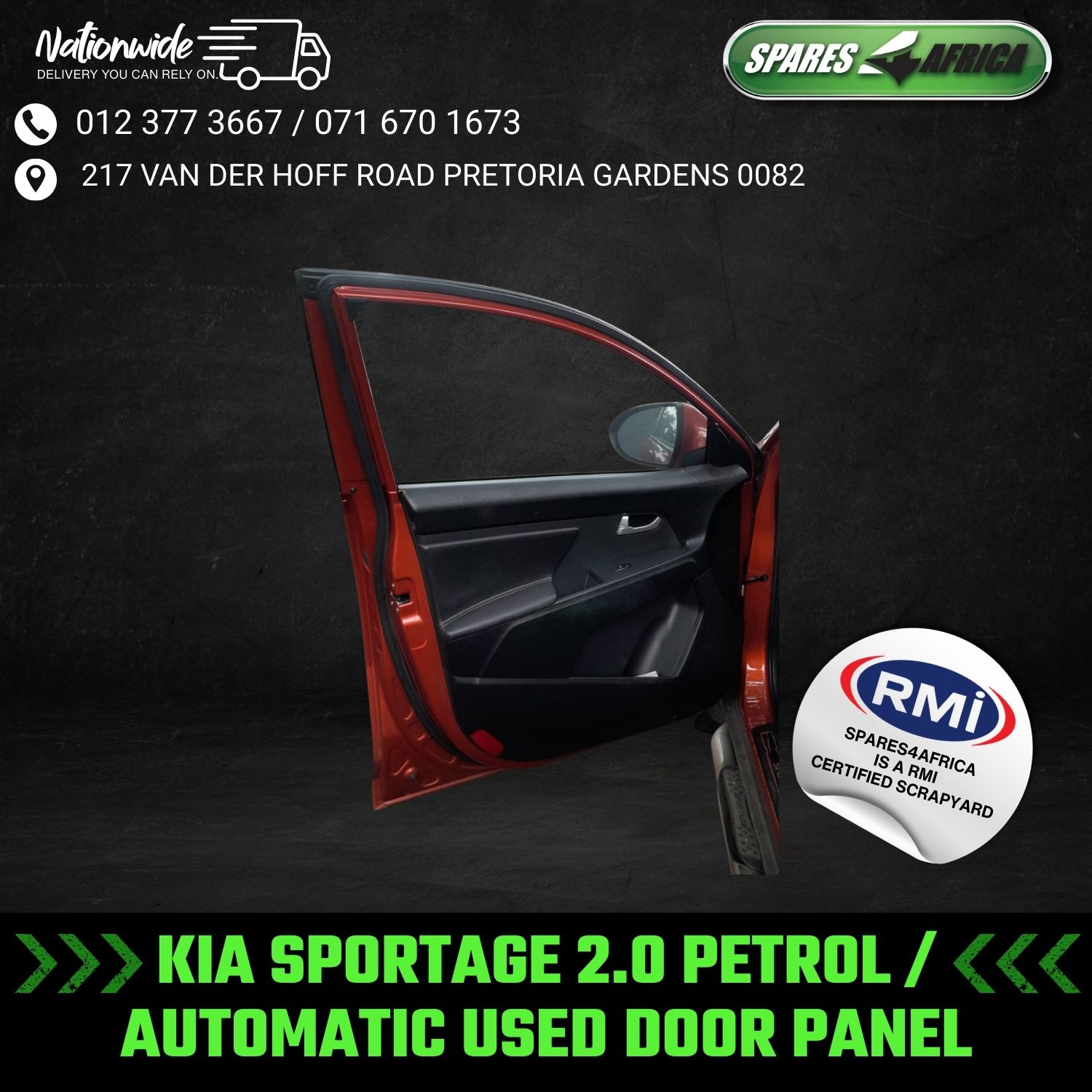 2012 KIA SPORTAGE DOOR PANEL (USED) – FOR SALE - Private Seller 2012 KIA SPORTAGE DOOR PANEL (USED) – FOR SALE - Private Seller