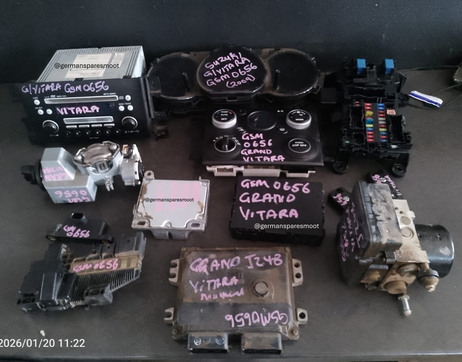 Suzuki Grand Vitara 2009 J24B Used Lockset for Sale - Private Seller