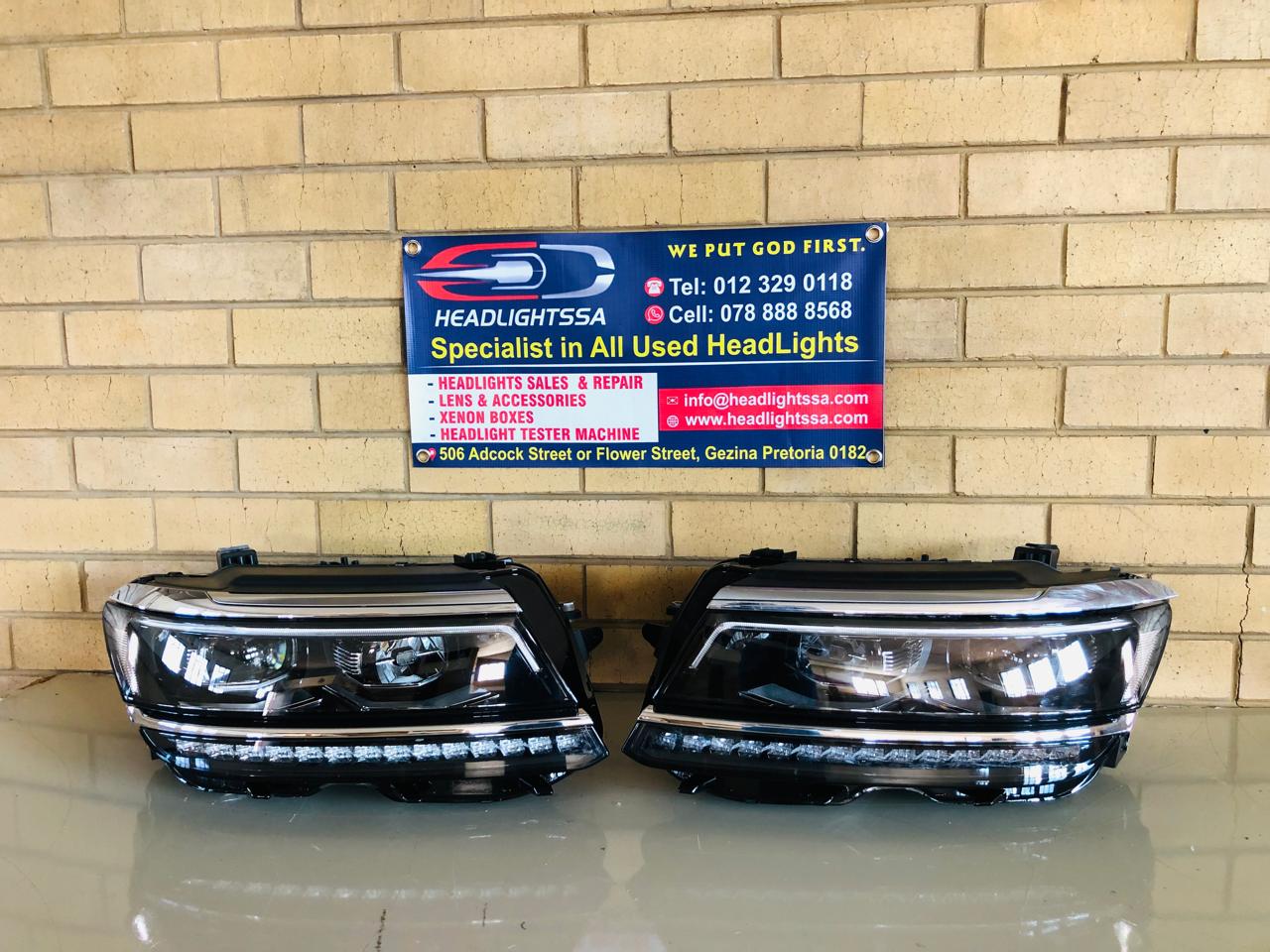 VW Tiguan R-line left and right side LED xenon headlights - Private Seller VW Tiguan R-line left and right side LED xenon headlights - Private Seller