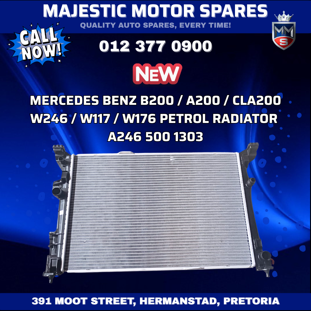Mercedes B200 / A200 / CLA200 W246 / W117 / W176 Petrol Radiator – New - Private Seller Mercedes B200 / A200 / CLA200 W246 / W117 / W176 Petrol Radiator – New - Private Seller