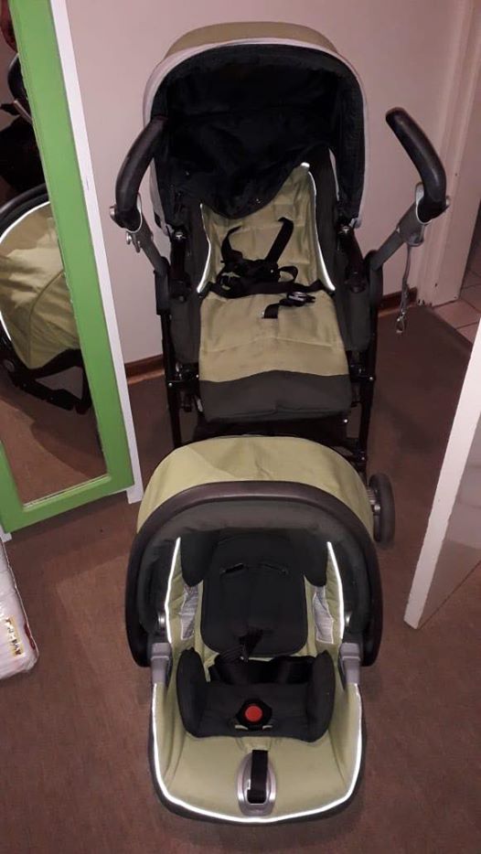 pram and car seat for sale