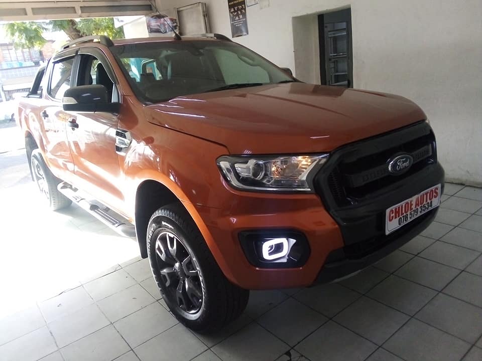 2015 Ford Ranger 3.2WILDTRACK Auto Double Cab orange Reverse Camera Leather seat 75000km