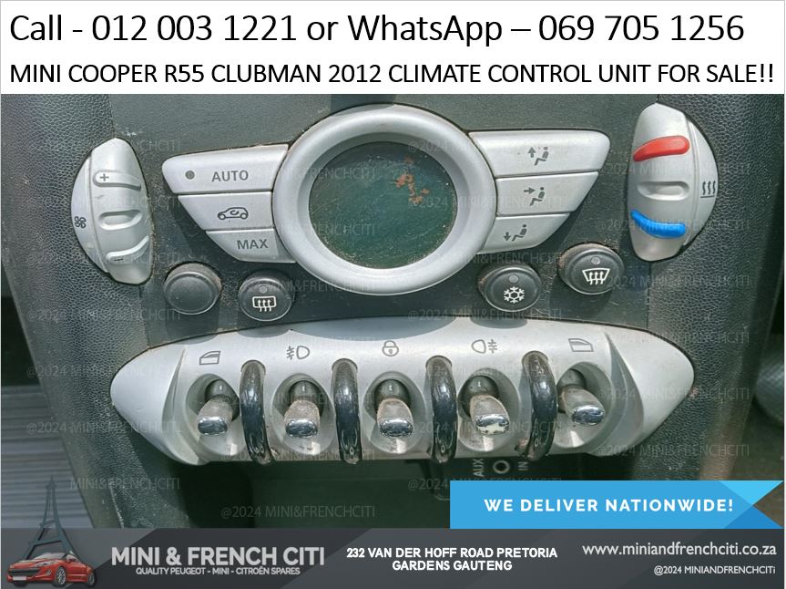 Mini Cooper R55 Clubman 2012 Climate Control Unit For Sale – OEM Interior Electr - Private Seller Mini Cooper R55 Clubman 2012 Climate Control Unit For Sale – OEM Interior Electr - Private Seller