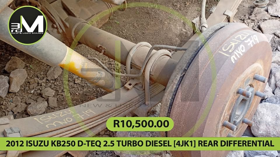 Used 2012 ISUZU KB250 D TEQ 2.5 TURBO DIESEL [4JK1 REAR