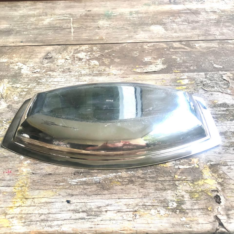 EPNS Vintage Silver plated bread or serving tray in fair vintage condition from Sheffield