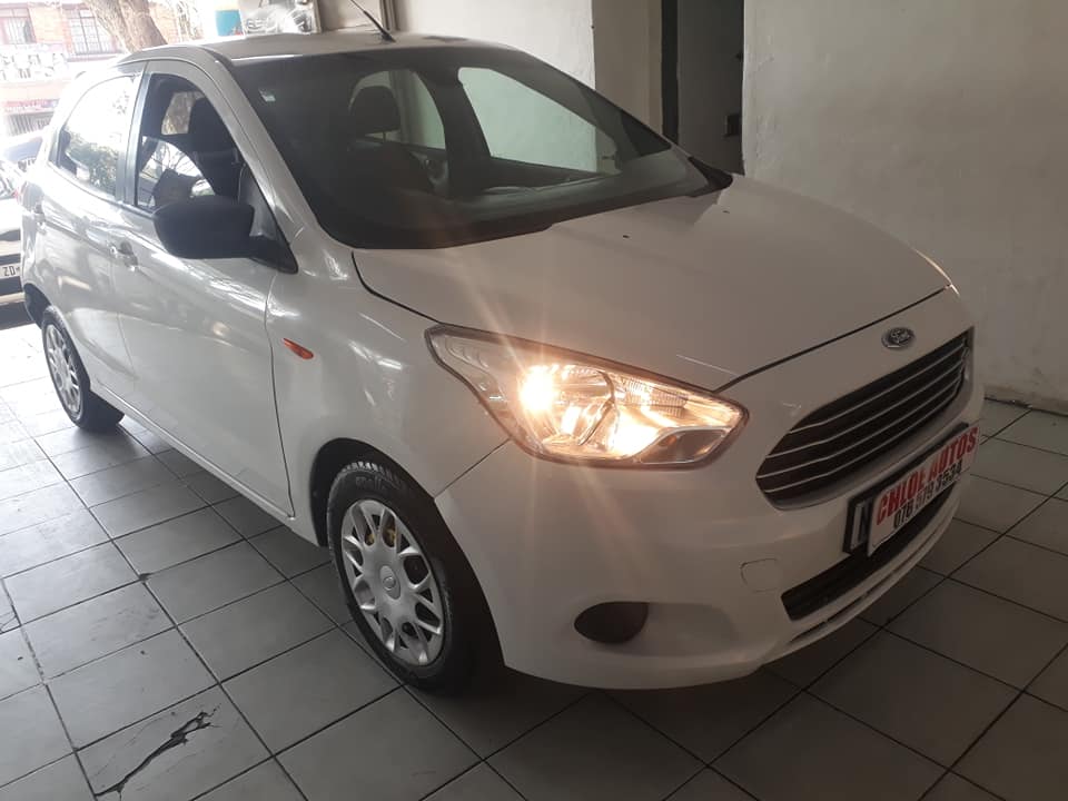 2017 FORD FIGO 1.5 PETROL, MANUAL,  WHITE  91000km