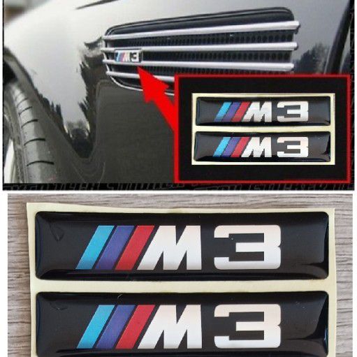 BMW E46 M3 side vent gel badges - Private Seller BMW E46 M3 side vent gel badges - Private Seller