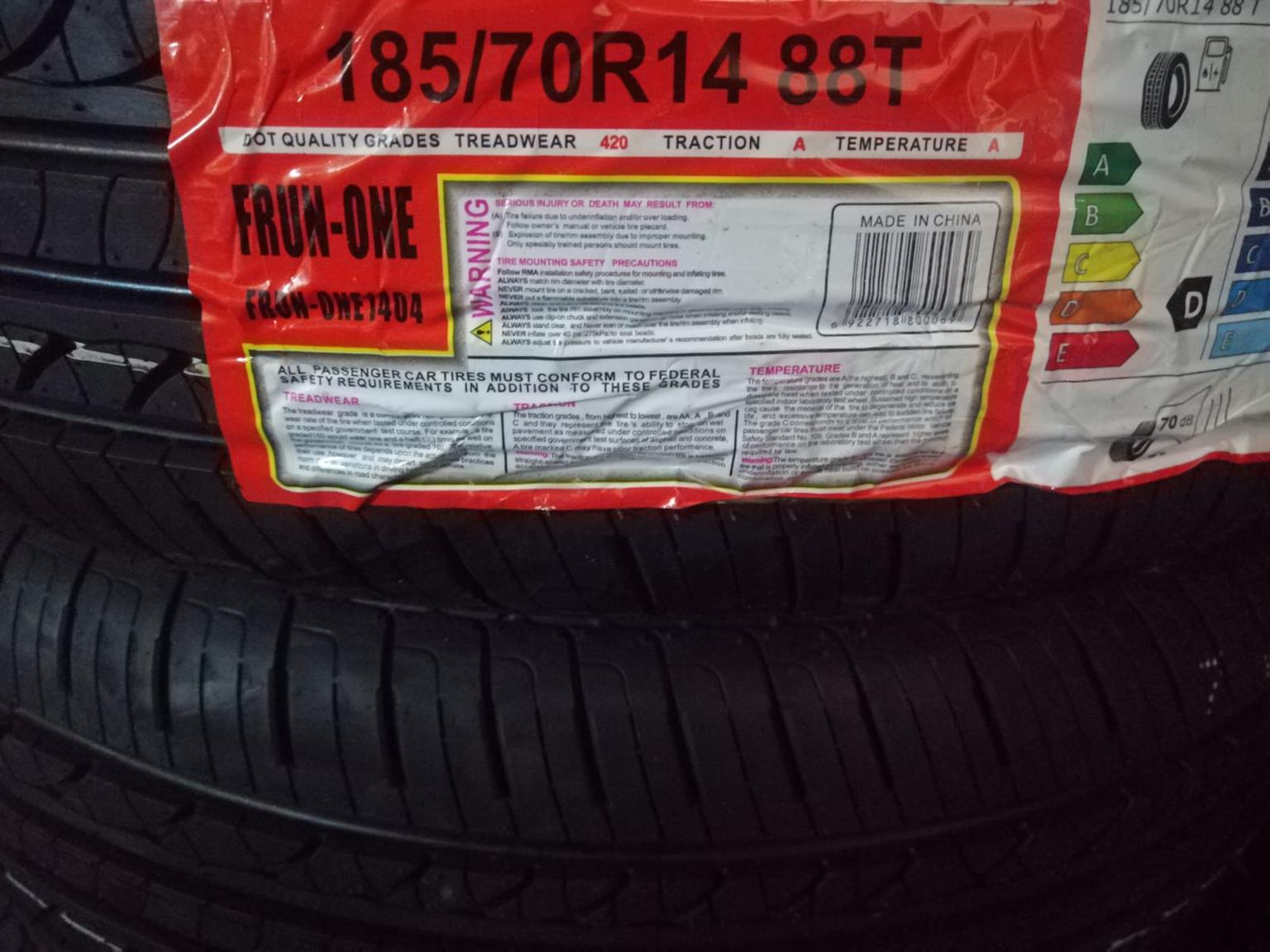 New.. 185.70.14 tyres