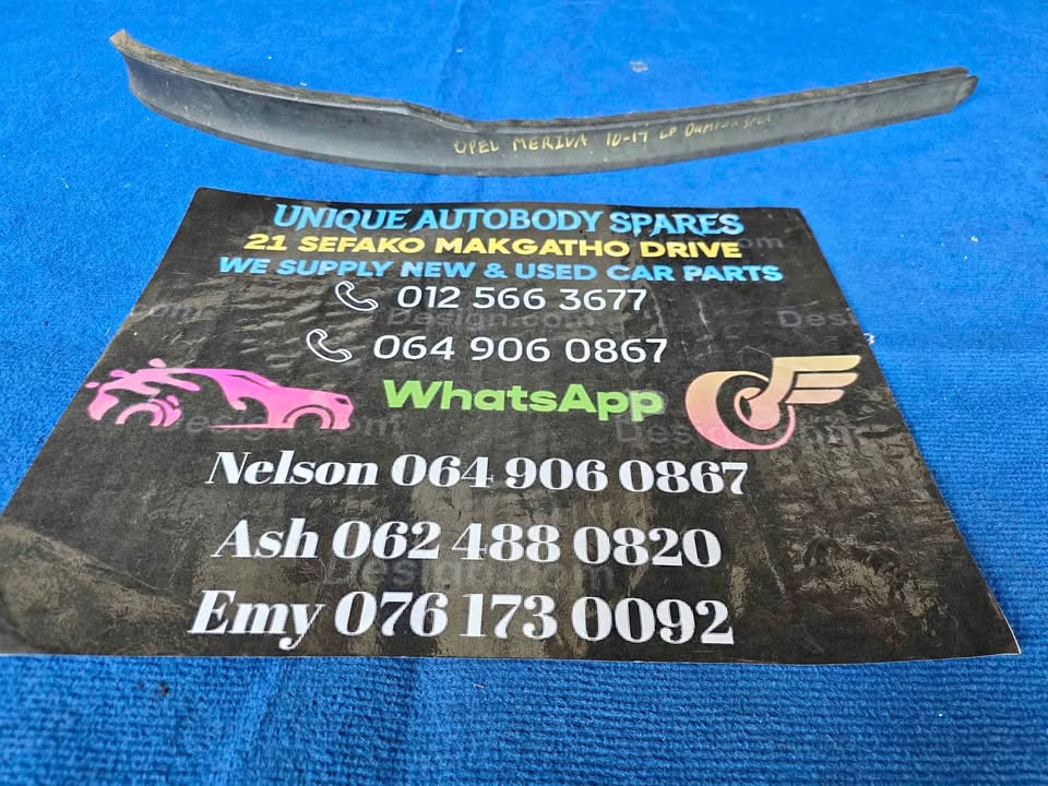 Opel Meriva Left Front Bumper Spoiler - Private Seller Opel Meriva Left Front Bumper Spoiler - Private Seller