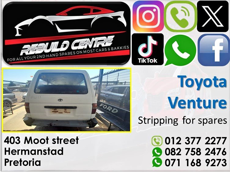 Toyota Venture stripping for parts. - Private Seller Toyota Venture stripping for parts. - Private Seller