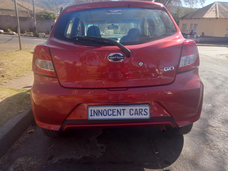 2020 DATSUN GO HATCHBACK 1.2 ENGINE PETROL, MANUAL, MAROON COLOR, MILEAGE 66000KMS