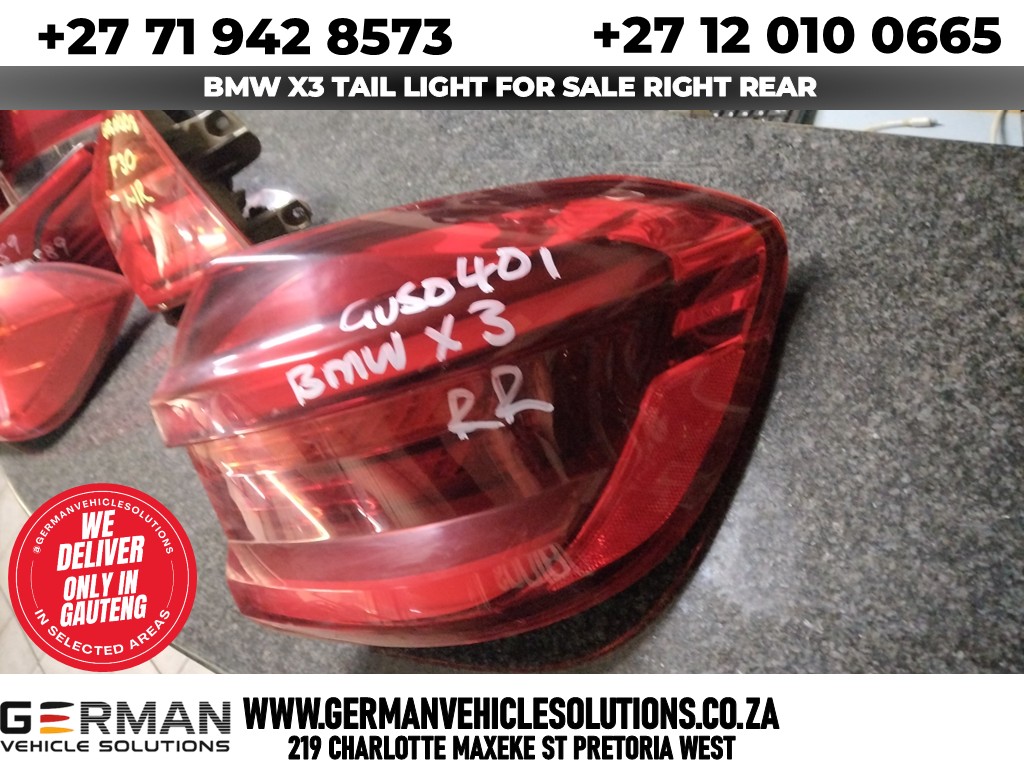 BMW x3 tail light for sale right rear - Private Seller BMW x3 tail light for sale right rear - Private Seller