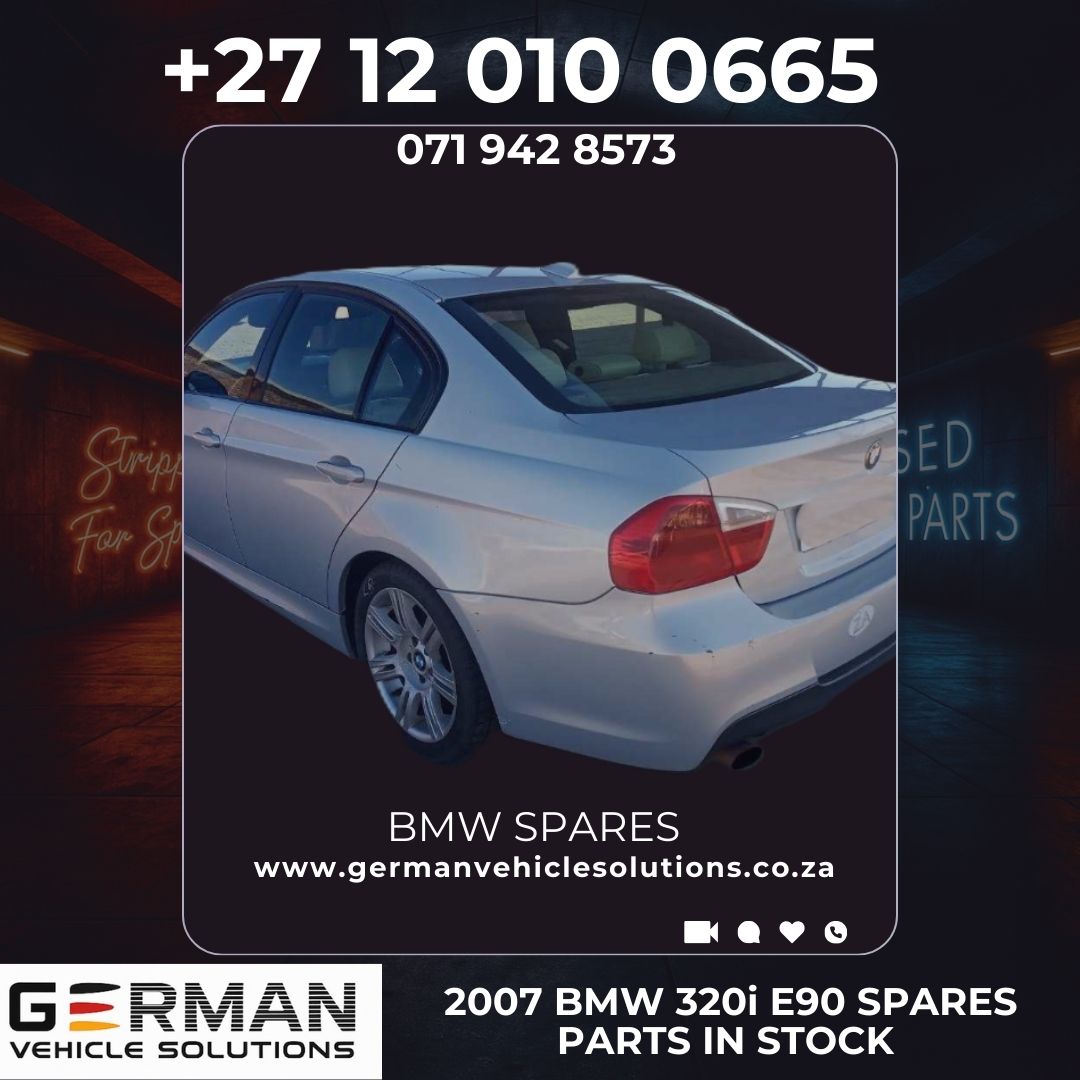 2007 BMW 320i E90 – Breaking for Spares (All Parts Available) - Private Seller 2007 BMW 320i E90 – Breaking for Spares (All Parts Available) - Private Seller