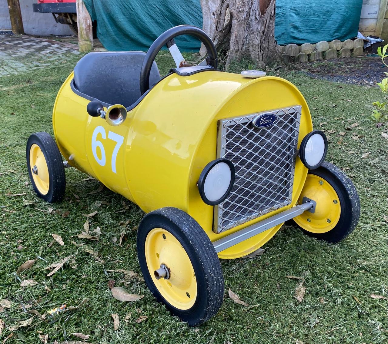 Sit in toy car Sit in toy car