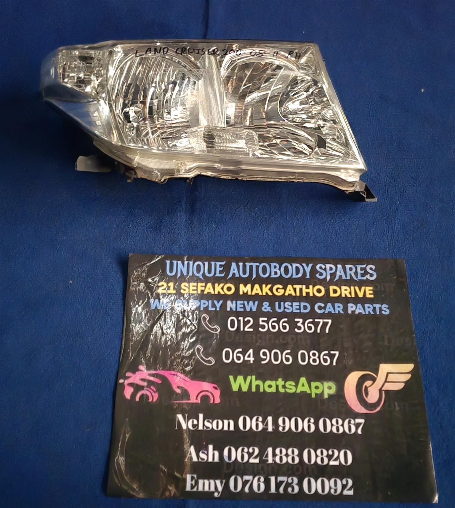 Toyota Land Cruiser 200 Headlight L&R 2008-2012