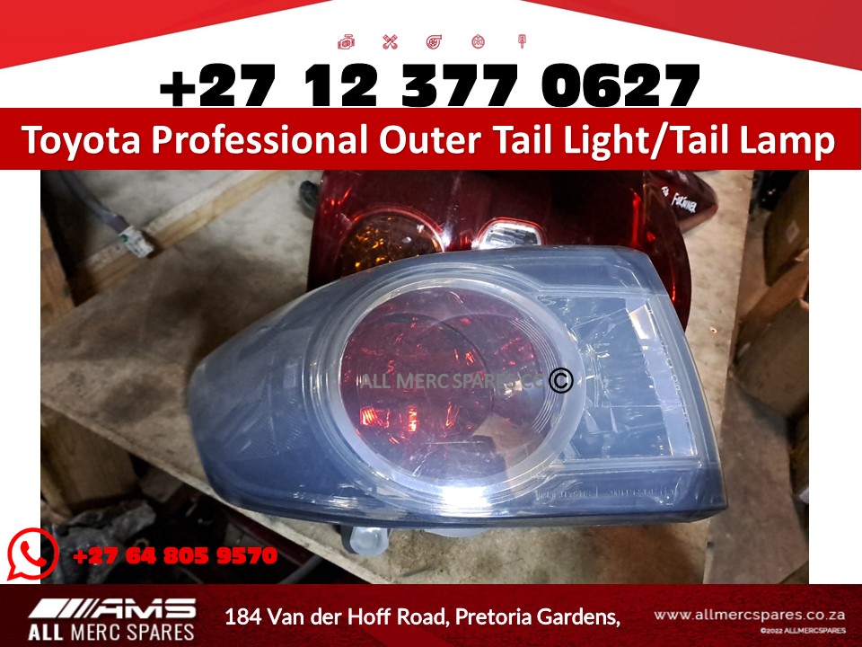 Toyota Professional Outer Tail Light for Sale - Private Seller