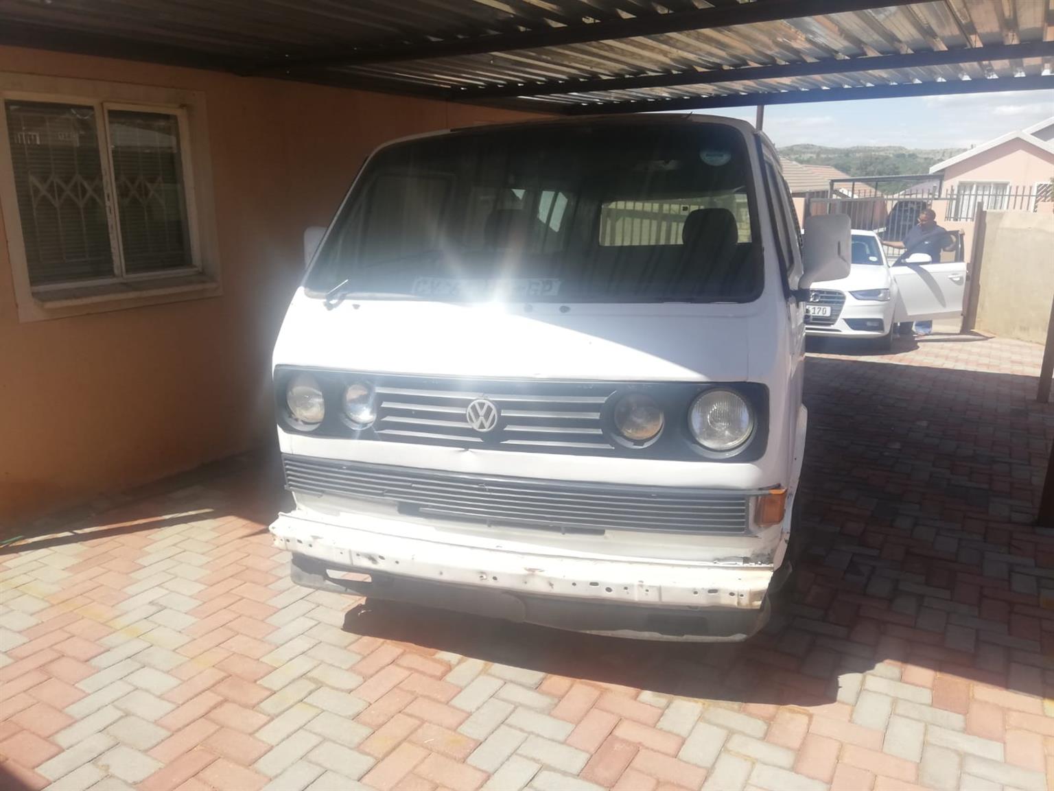 Microbus for sale, 1996 model, white, good condition 