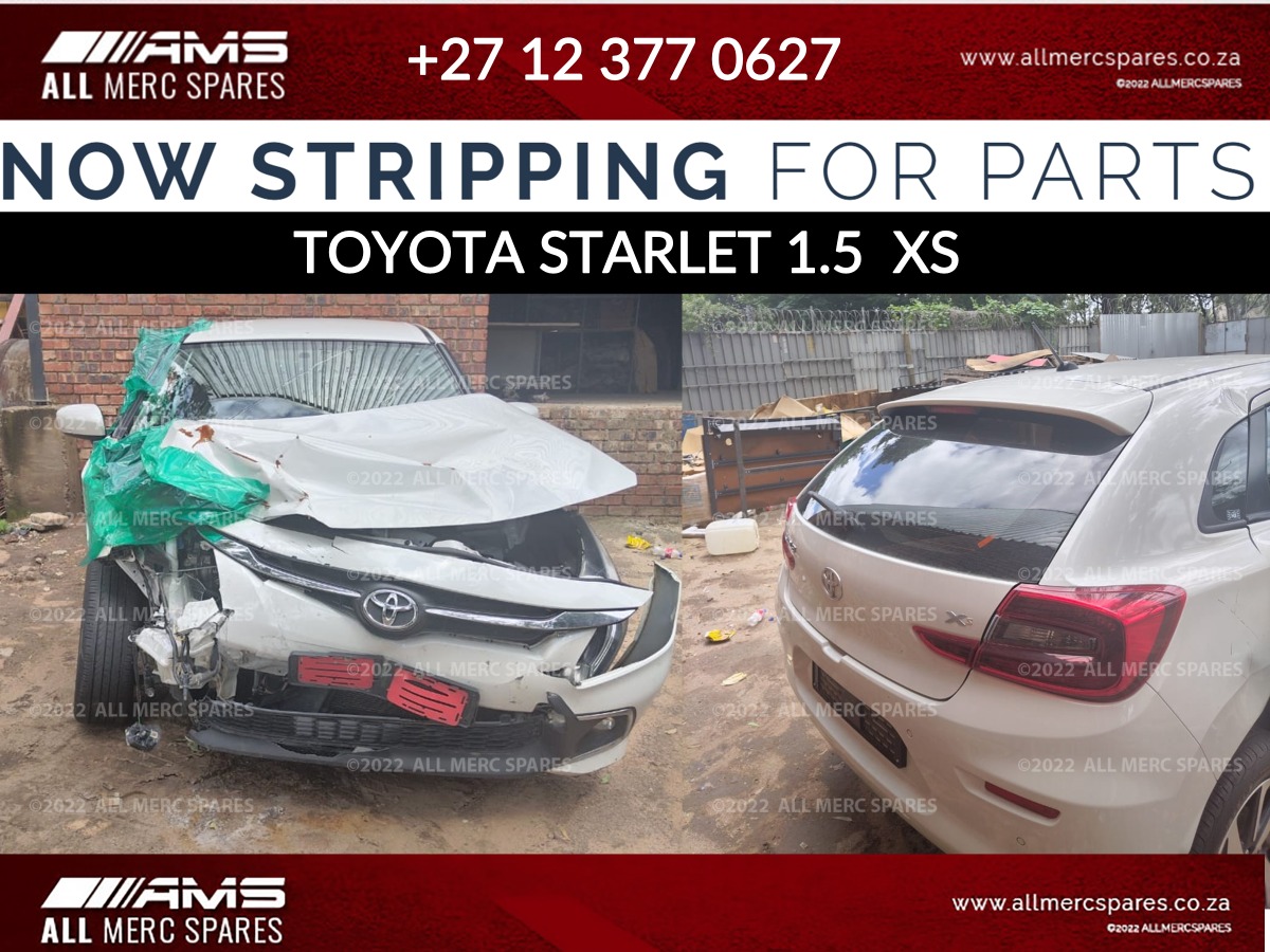 USED TOYOTA STARLET 2022 MODEL STRIPPING FOR SPARES - Private Seller USED TOYOTA STARLET 2022 MODEL STRIPPING FOR SPARES - Private Seller