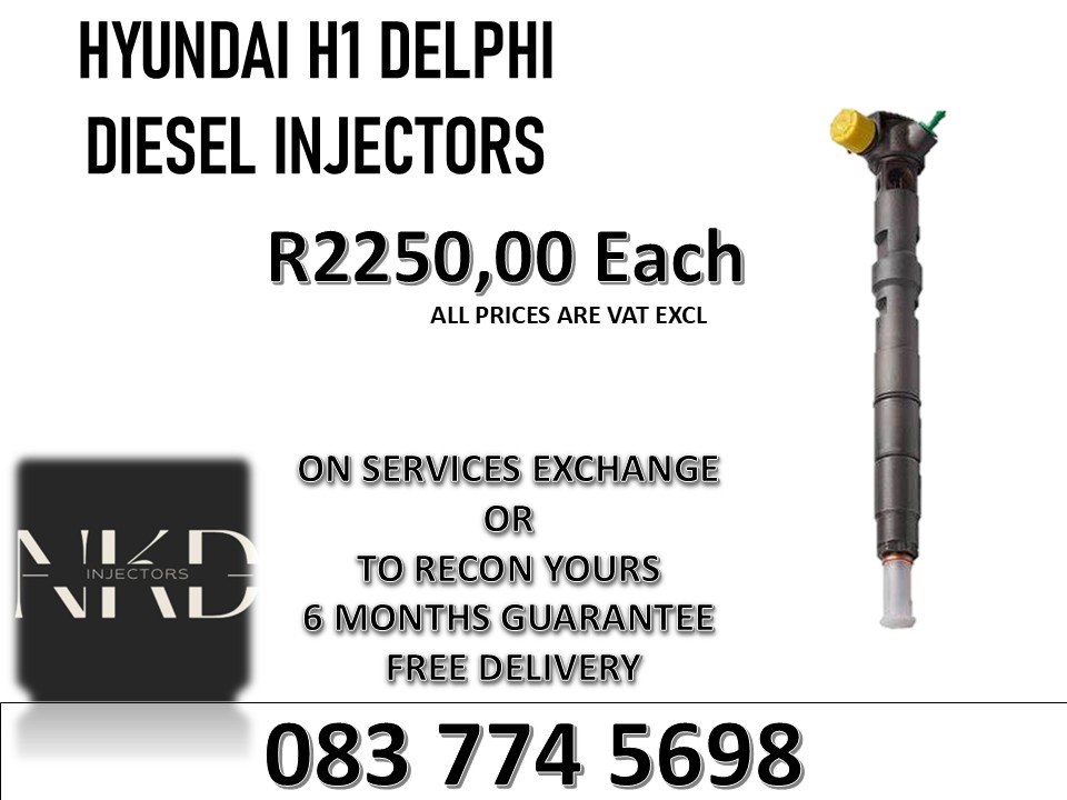 HYUNDAI H1 DELPHI - NEW AND RECON DIESEL INJECTORS - Private Seller HYUNDAI H1 DELPHI - NEW AND RECON DIESEL INJECTORS - Private Seller