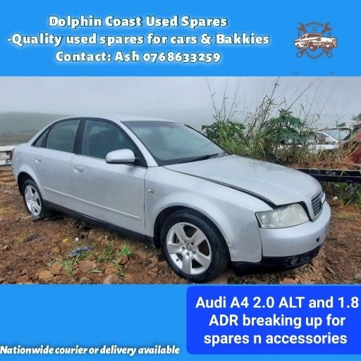 Audi A4 2.0 ALT and 1.8 ADR stripping - Private Seller Audi A4 2.0 ALT and 1.8 ADR stripping - Private Seller