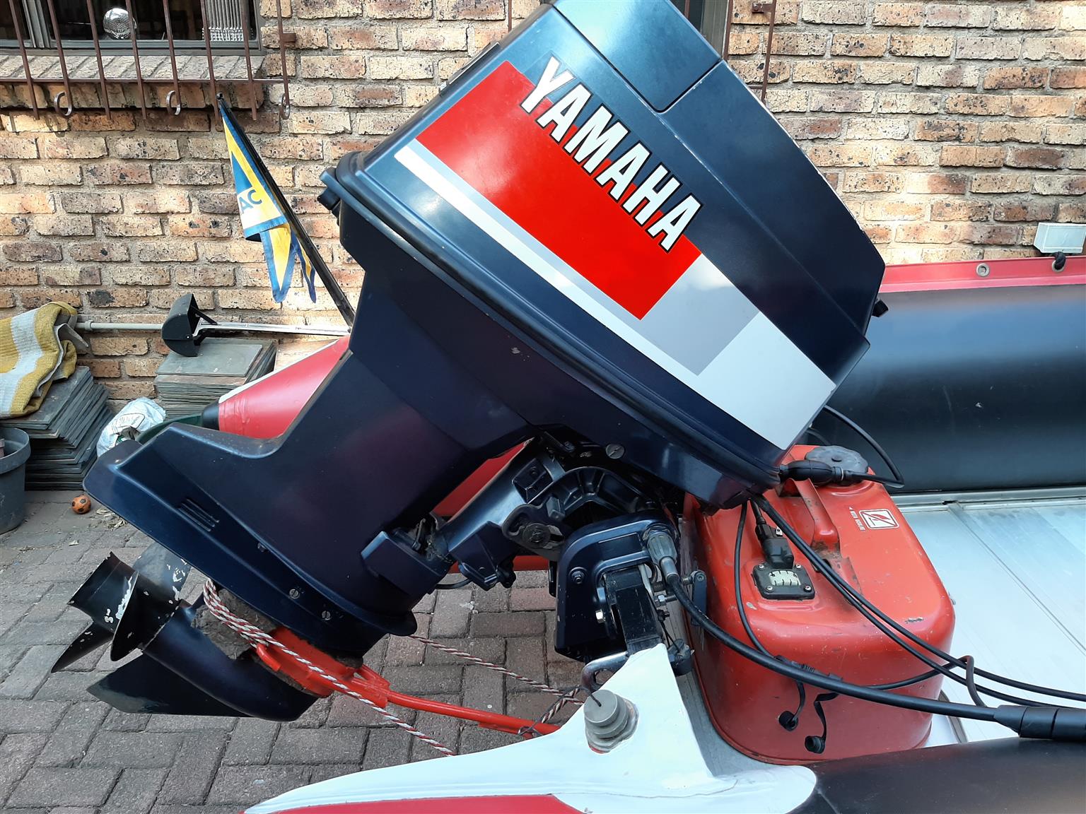 Inflatable Boat Zodiac MkII Futura, complete with Yamaha 40HP motor and trailer