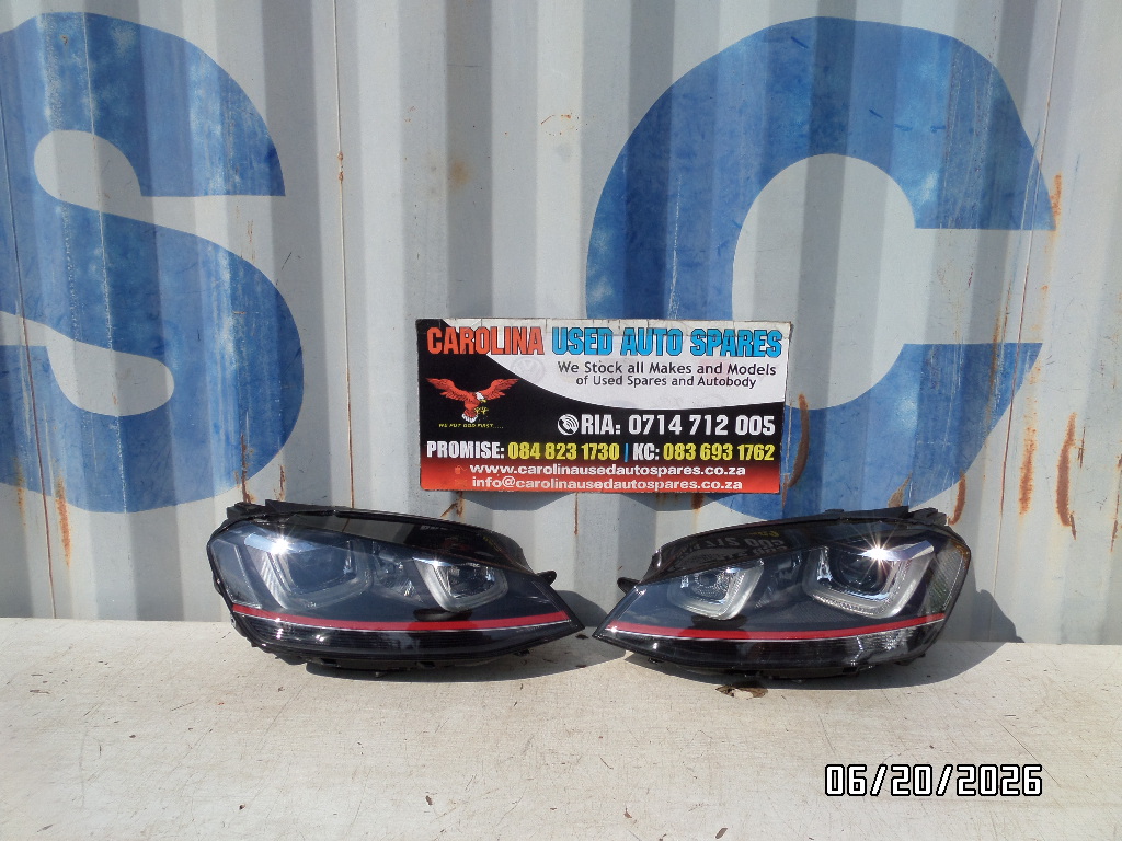 VW Golf 7 GTi left and right side xenon headlight (2013-2020) - Private Seller VW Golf 7 GTi left and right side xenon headlight (2013-2020) - Private Seller