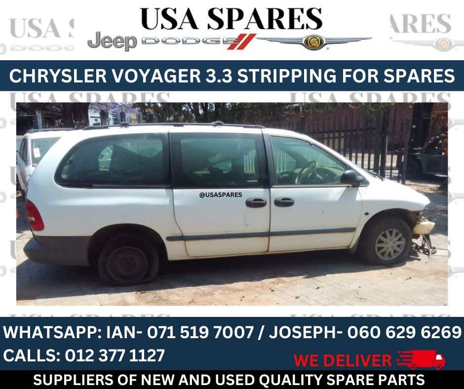 Stripping a Chrysler Voyager 3.3 for Spares - Private Seller Stripping a Chrysler Voyager 3.3 for Spares - Private Seller