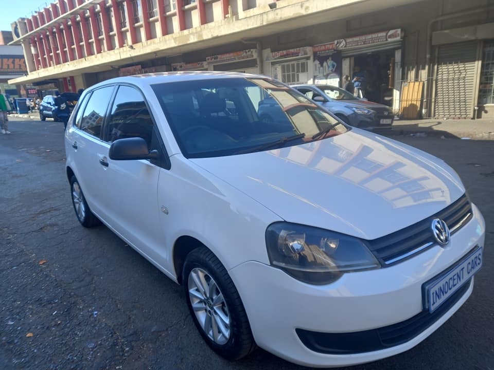 2012 VW POLO VIVO 1.4 PETROL, MANUAL, WHITE COLOR,