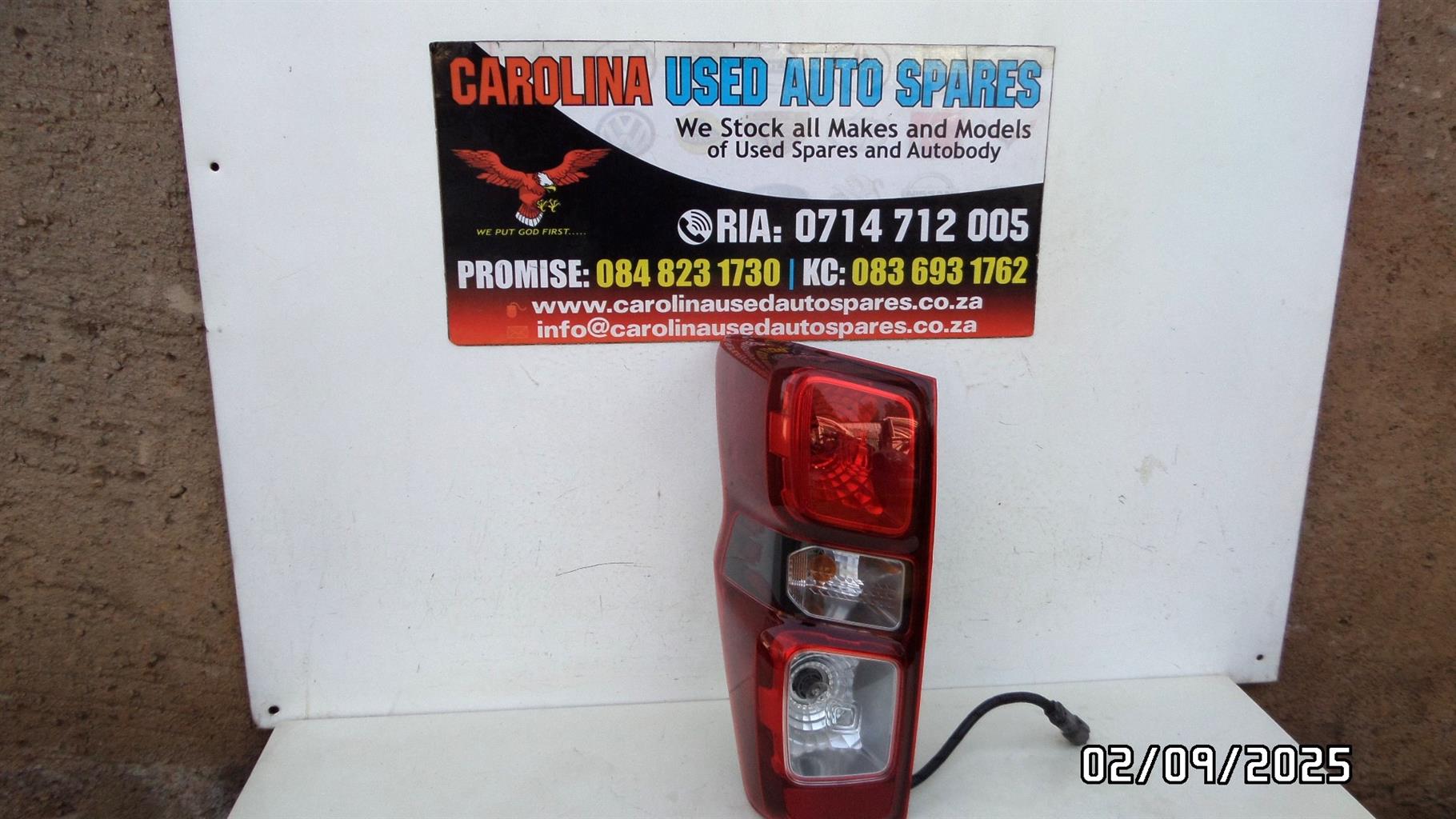 Isuzu D-max Nxt Gen left side taillight (2020) - Private Seller Isuzu D-max Nxt Gen left side taillight (2020) - Private Seller