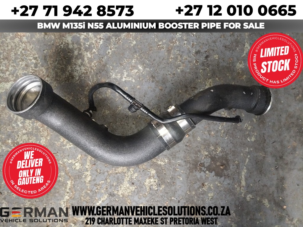 BMW m135i n55 aluminium booster pipe for sale