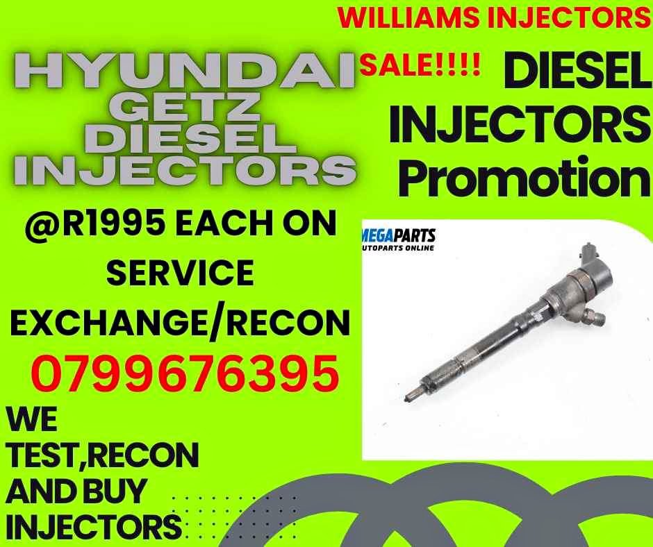 HYUNDAI GETZ DIESEL INJECTORS - Private Seller