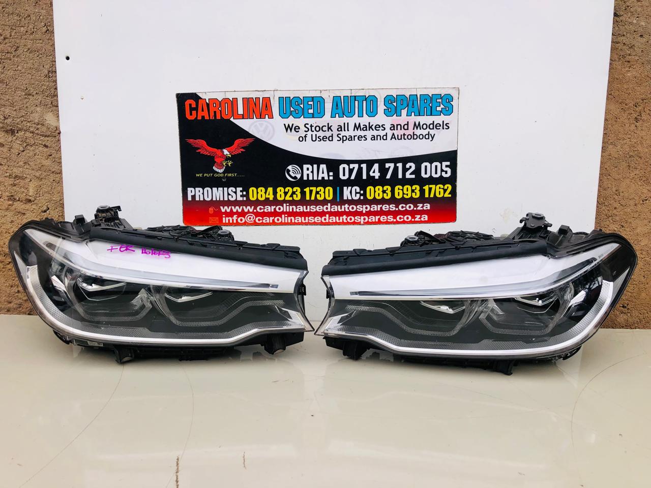 BMW 5 series G30 G31 left and right side full LED headlight (2017-2020) - Private Seller
