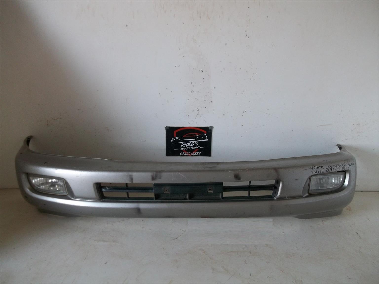 Toyota Land Cruiser Prado front bumper with fog lights - Private Seller Toyota Land Cruiser Prado front bumper with fog lights - Private Seller