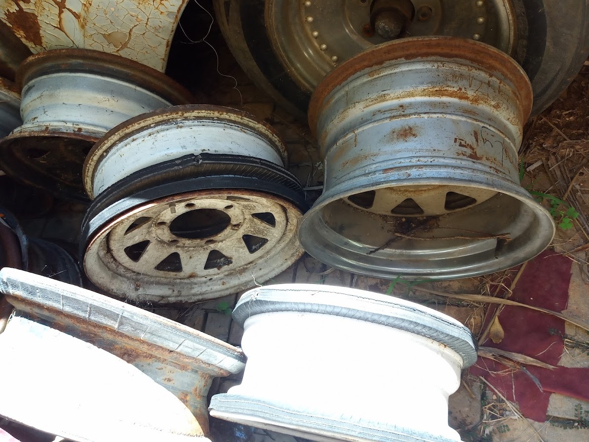 Various Assorted Rims & Tyres x 26