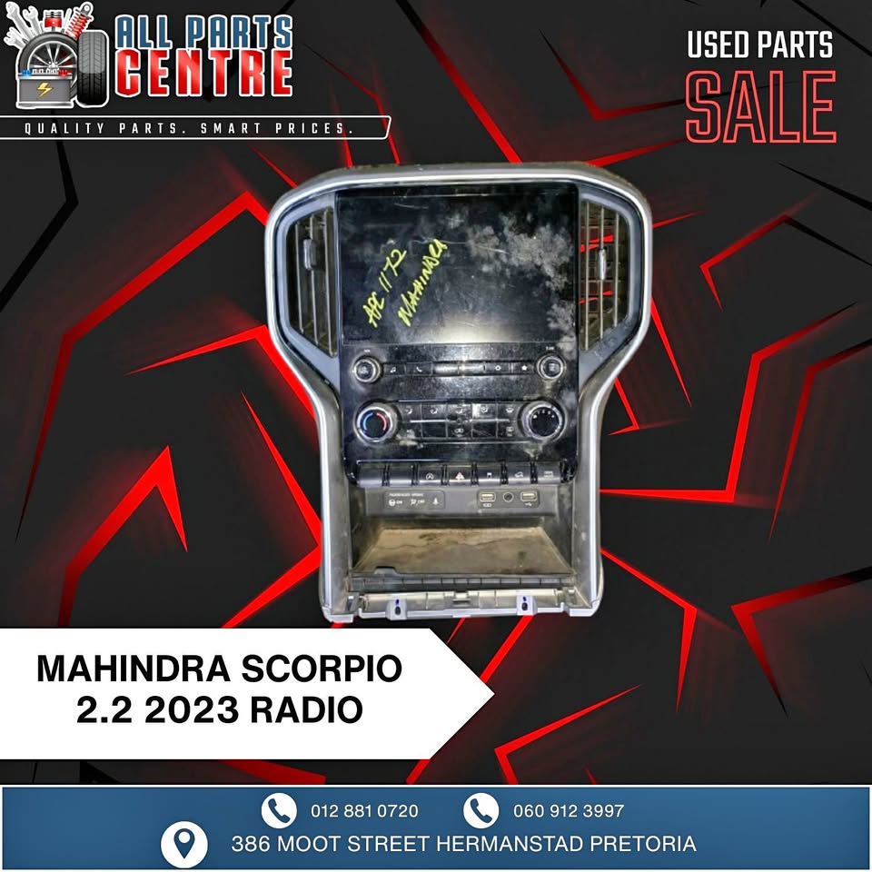 Mahindra Scorpio 2.2 2023 radio - Private Seller Mahindra Scorpio 2.2 2023 radio - Private Seller