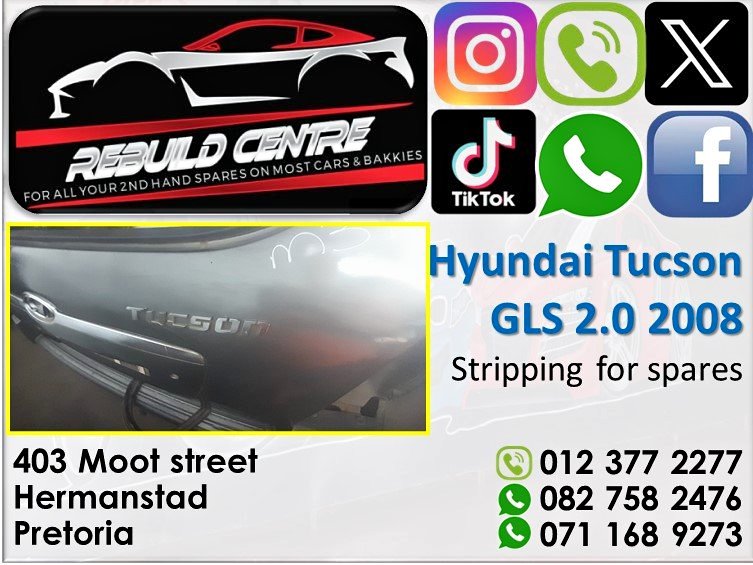 Hyundai Tucson GLS 2.0 2008 stripping for spares. - Private Seller Hyundai Tucson GLS 2.0 2008 stripping for spares. - Private Seller