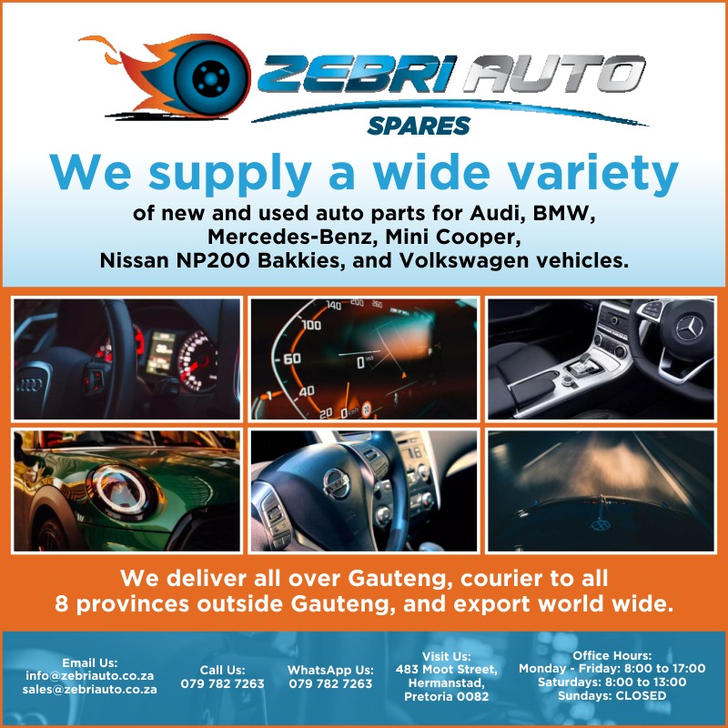 Spares for Audi, BMW, Mercedes-Benz-Mini Cooper, Nissan NP200 and VW