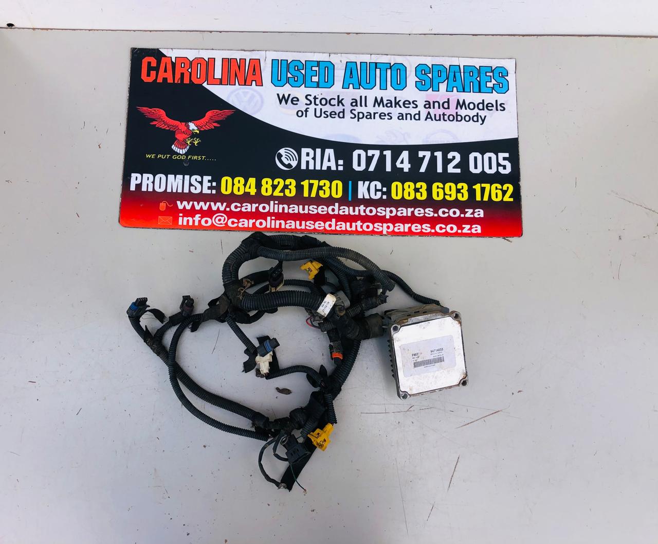Opel Corsa ECU computer box and wiring/harness (2004-2013) - Private Seller