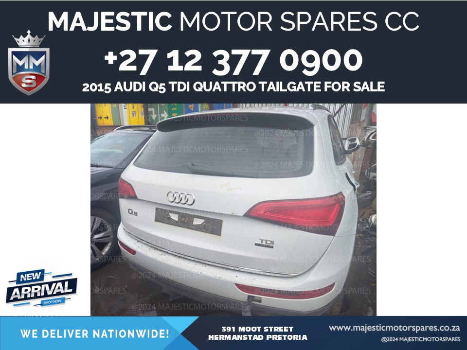 Audi q5 2015 tdi quattro tailgate for sale - Private Seller Audi q5 2015 tdi quattro tailgate for sale - Private Seller