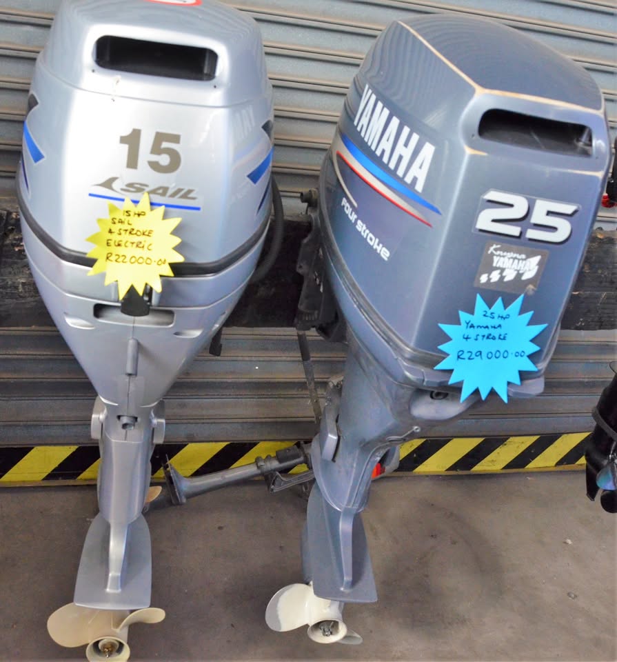 2013 PRE LOVED OUT BOARD MOTORS  2 AND 4 STROKES