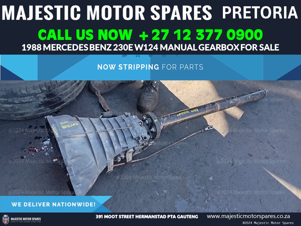 "For Sale 1988 Mercedes Benz 230E W124 Manual Gearbox Junk Mail