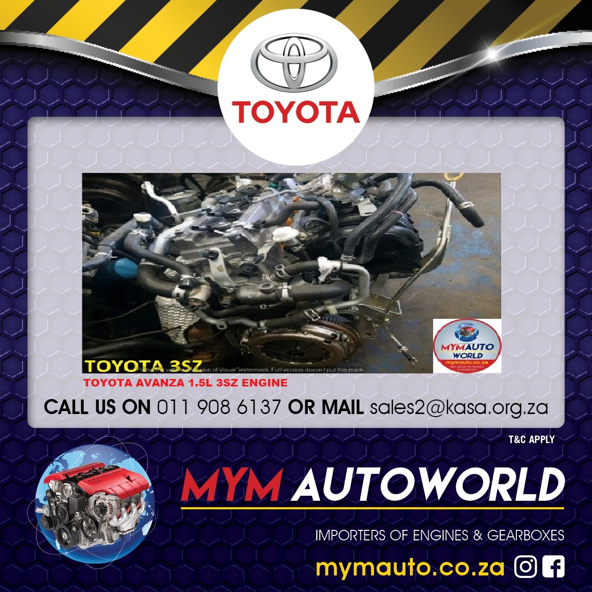 TOYOTA AVANZA 1.5 3SZ ENGINE - Private Seller TOYOTA AVANZA 1.5 3SZ ENGINE - Private Seller