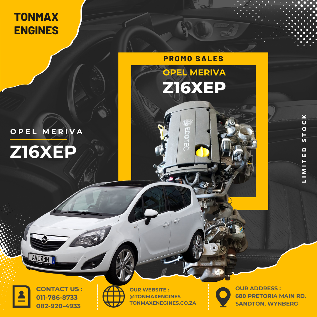 Opel Meriva Z16XEP Engines for Sale Opel Meriva Z16XEP Engines for Sale
