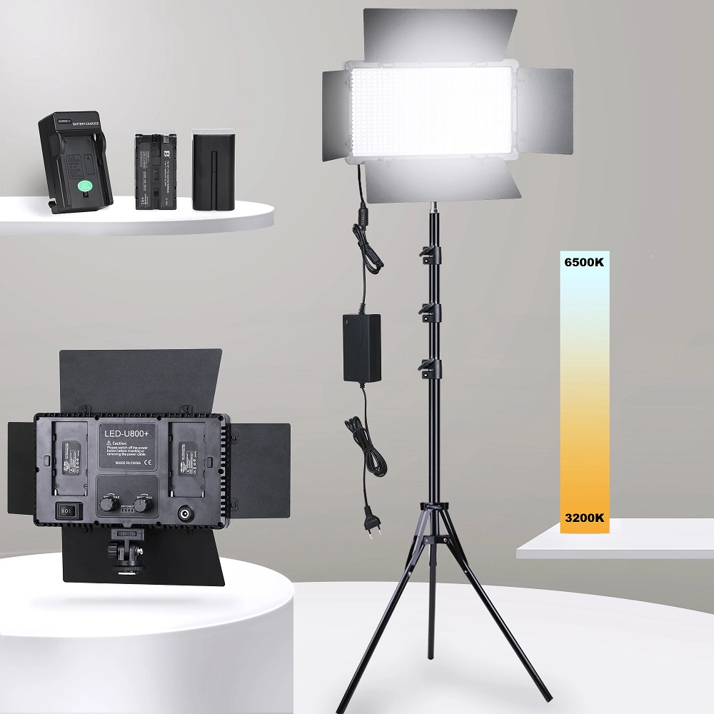 Professional Video & Photography LED VariColor Pro LED Light Kit (Rechargeable) Professional Video & Photography LED VariColor Pro LED Light Kit (Rechargeable)