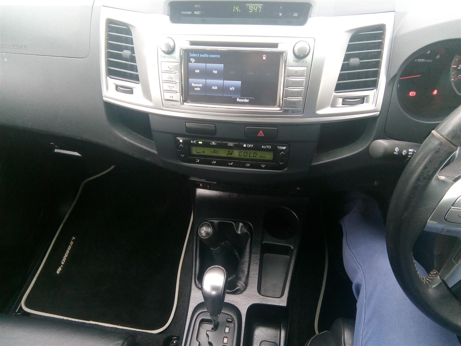 2015 Toyota Hilux 3.0D 4D double cab 4x4 Raider Legend 45 auto