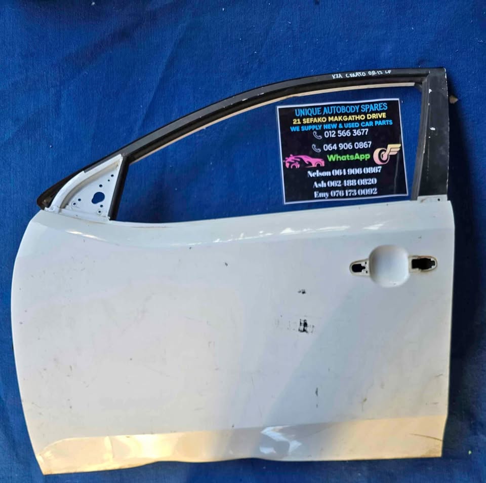 Kia Cerato Left Front Door 2008 - 2012 - Private Seller Kia Cerato Left Front Door 2008 - 2012 - Private Seller
