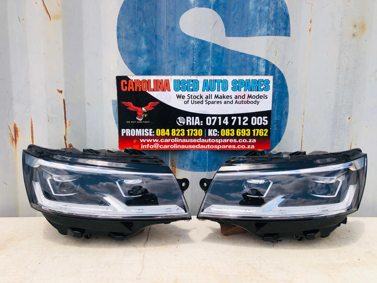 VW Transporter and Kombi T7 left and right side LED xenon headlight (2024) - Private Seller VW Transporter and Kombi T7 left and right side LED xenon headlight (2024) - Private Seller