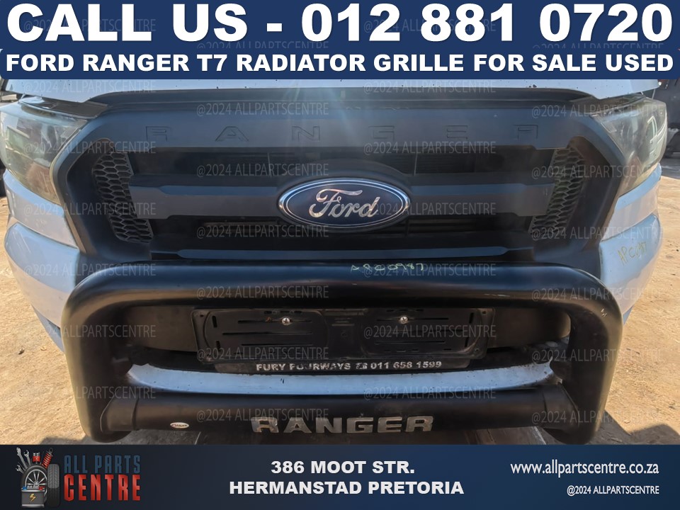 Ford Ranger T7 radiator grille for sale used