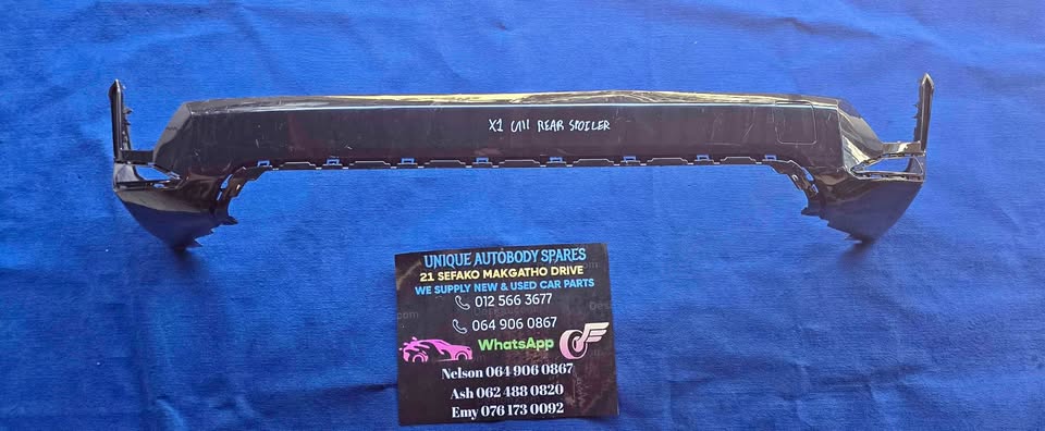 BMW X1 U11 Rear Back Bumper Spoiler BMW X1 U11 Rear Back Bumper Spoiler
